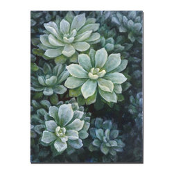 www.essentialsinside.com: succulents, wall art - Artwork
