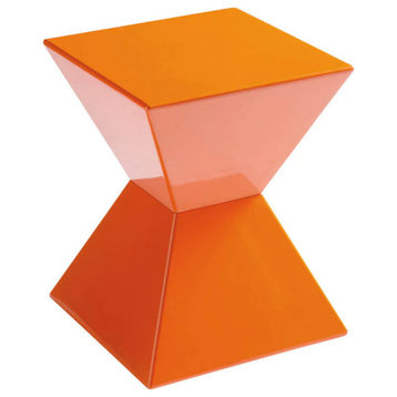 Olena End Table, Orange
