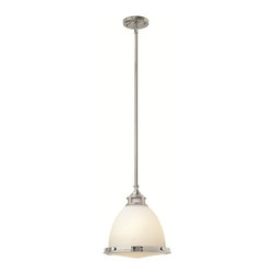 Hinkley - Amelia Chrome 13-Inch One-Light Pendant - Pendant Lighting