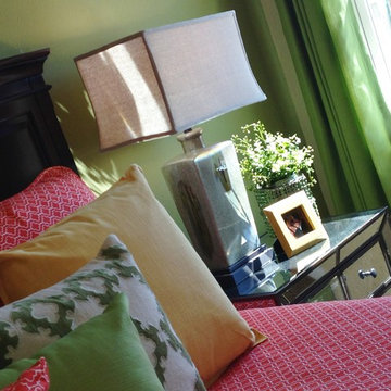 Interior Design - Canyon Lakes (Green, Orange, Gold)