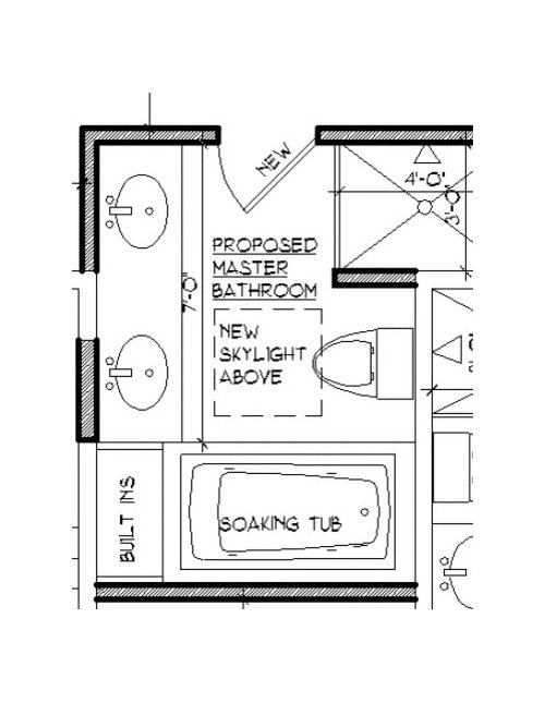 Conflicted Big Walk In Shower Or Soaking Tub With Smaller Shower