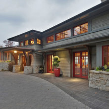 Lake house exterior