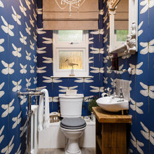 Understairs cloakroom