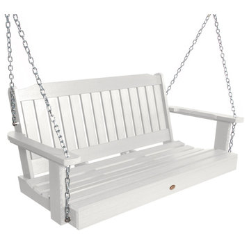 Lehigh Porch Swing, White, 4'