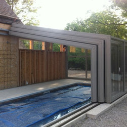 Retractable Lean-To Pool Enclosure - Products