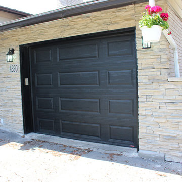 Exterior Renovation- Cultured Stone Creates Curb Appeal