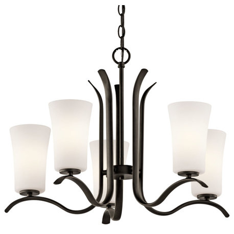 Kichler 43074 Armida 5 Light 25"W Chandelier - Olde Bronze