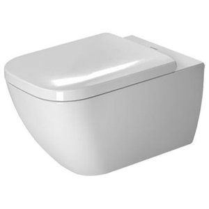Duravit Starck 2 Wall Mounted Toilet Bowl, Dual Flush, White - Contemporary  - Toilets - by The Stock Market | Houzz