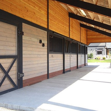 North Saanich Shedrow Barn