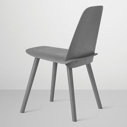 Light Grey Nerd Chair by David Geckeler for Muuto - Dining Chairs