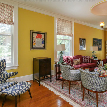 New Windows in Extraordinary Living Room - Renewal by Andersen New Jersey / NYC