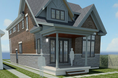 Wendover House - Exterior Render - Design Stage