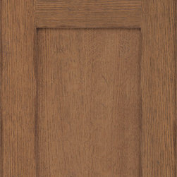 KraftMaid: Quartersawn Oak in Distressed Husk - Kitchen Cabinetry