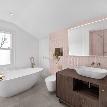 Case Study: Two Stylish Bathrooms In South East London