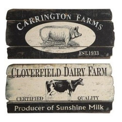 VINTAGE FARM SIGNS - Products