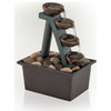 Alpine 4-Tier Step Tabletop Fountain, 8" Tall
