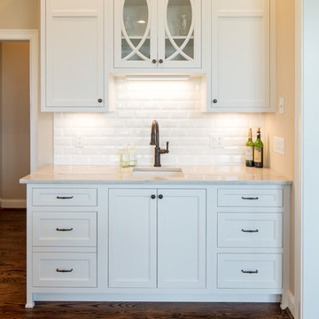 Decorator White Inset Cabinets (Neyer)