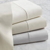 Croscill Sateen Weave 500TC 100% Egyptian Cotton Sheet Set, White, King