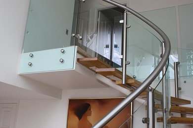 Photo of a modern staircase in Gold Coast - Tweed.