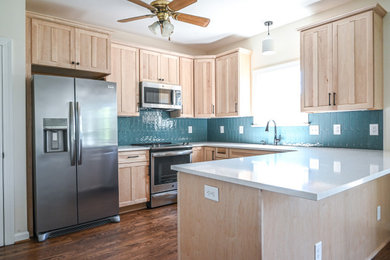 Inspiration for a craftsman kitchen remodel in Raleigh