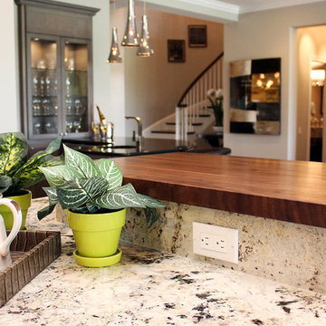 Black Walnut Butcher Block Countertop