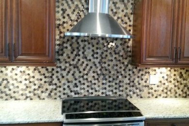 Inspiration for a contemporary home design remodel in New York