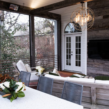 Hillsboro West End Custom Screened in Porch