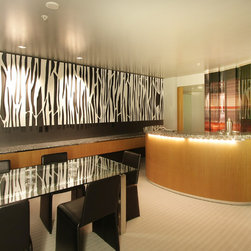 Forest Abstraction, White - Wall Sculptures