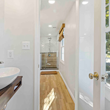 Calming Herndon Primary Bathroom Remodel