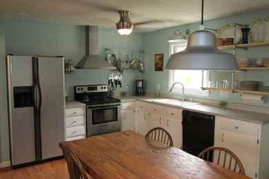 Inspiration for a farmhouse kitchen remodel in Other