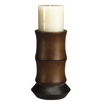 Bamboo Design Candle Holder