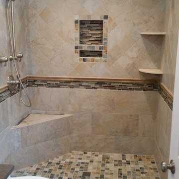 Olympic Slate Wall Tile Bath - Oak Ridge, NJ