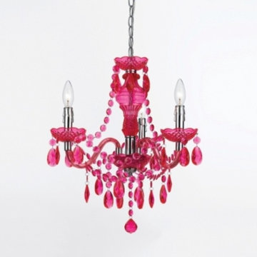angelo:HOME Fulton Mini Chandelier - Pink