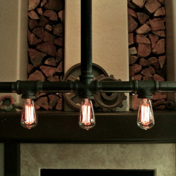 Industrial Pipe Ceiling Pendant Lamp