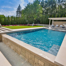 Hot Tub Stone Top Ideas