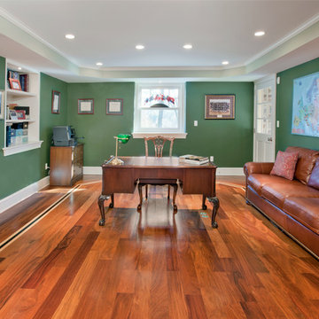 Cumuru, Maple, and Brazilian Cherry Wide Plank Floors in Edgmont Delaware Count