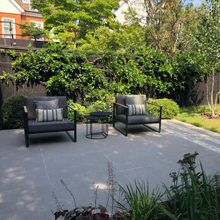 Photo of a modern garden in London.