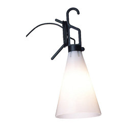 FLOS (USA) - FLOS Official May Day Black Color Modern Table Lamp by Konstantin Grcic - Table Lamps