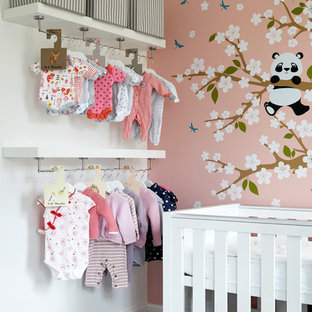 75 Beautiful Contemporary Girl Nursery Pictures Ideas Houzz Images, Photos, Reviews