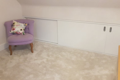 Full bedroom refurb with under eve storage