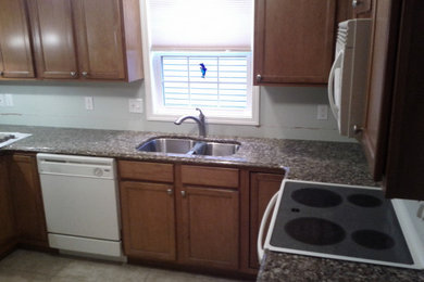 Elegant kitchen photo in Indianapolis