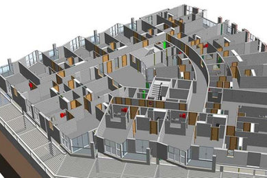 Building Internal Area 3D Modeling
