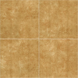 Brown - 18x18 - Dal-Tile Porcelain Tile - Wall And Floor Tile