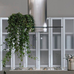 Designer Range Hoods - Futuro Futuro "Jupiter Glass" Series - Range Hoods And Vents