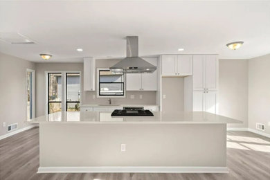 Example of a trendy kitchen design in Atlanta