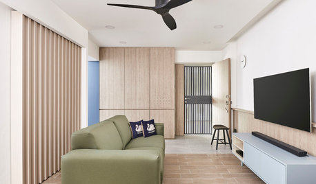 Houzz Tour: Pastel Perfection for an Art-Loving Couple