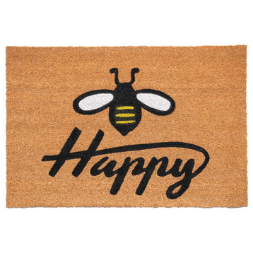 Calloway Mills Bee Happy Doormat, 24'' X 36''