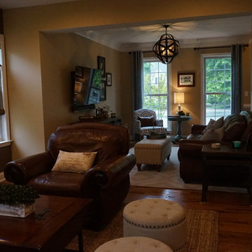 Woodstock, MD- Interior design family room