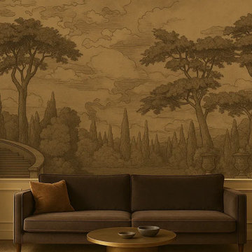 Timeless Estate Custom Wallpaper, European Seamless Material