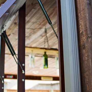 Moveable Aluminum Bahama Shutters